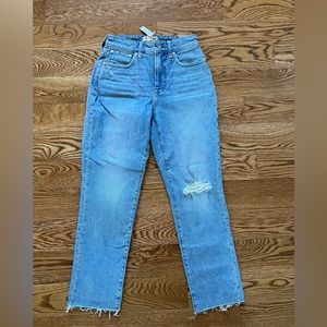 Madewell NWT Curvy Perfect Vintage Jean W26